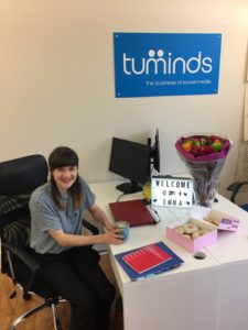 Emma Gibb joins Tuminds Social Media