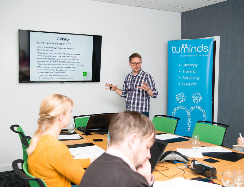 Tuminds training session