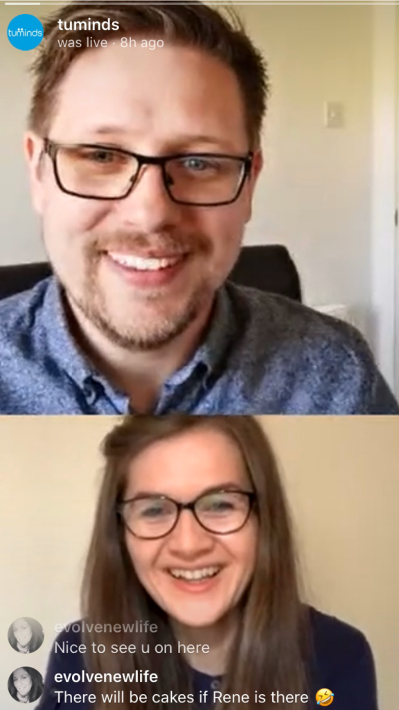 Alastair and Emma live on Instagram answering social media questions