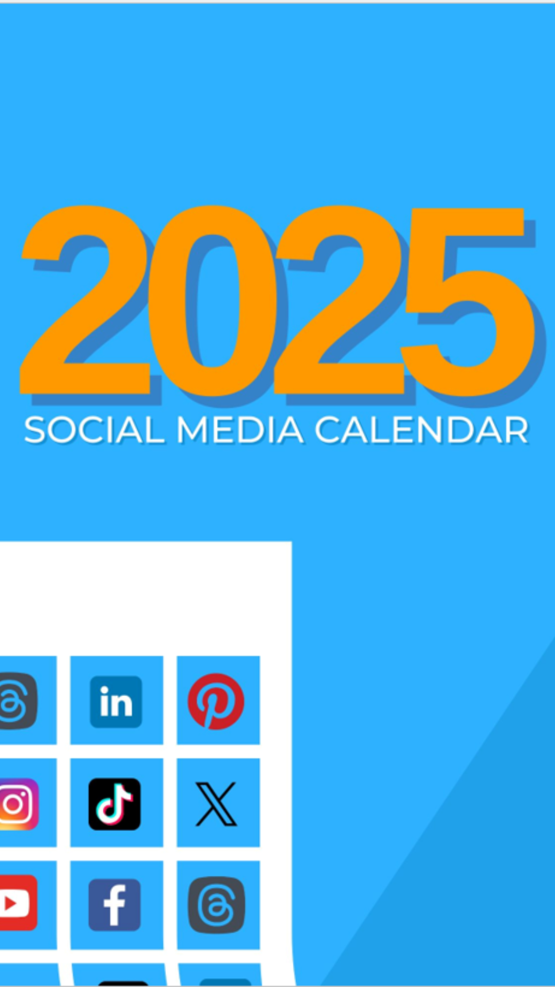 Free 2025 Social Media Calendar Tuminds