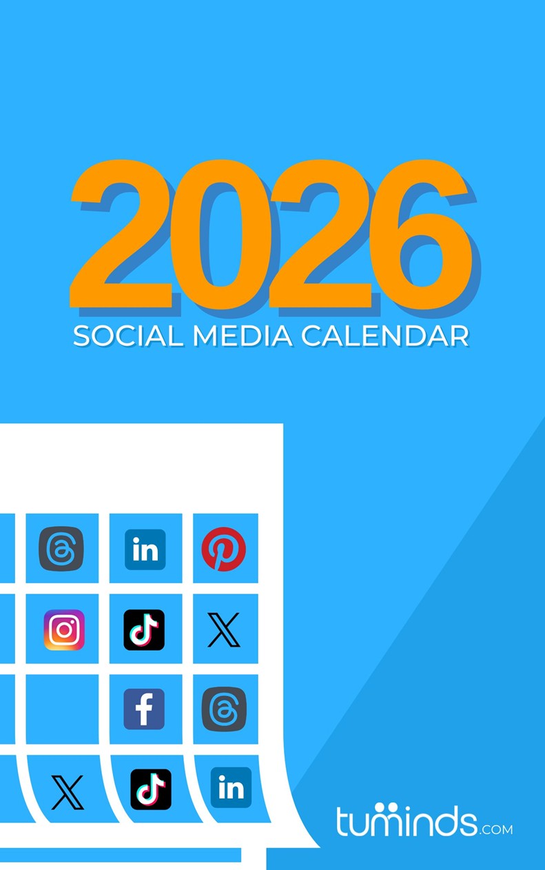 Free 2026 Social Media Calendar - Tuminds